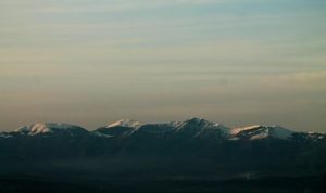 Vette del Pollino. Da sx: Serra del Prete, Monte Pollino, Serra Dolcedorme, Monte Manfriana.