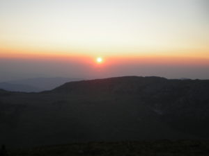 Alba dal pollino (foto M.L.)