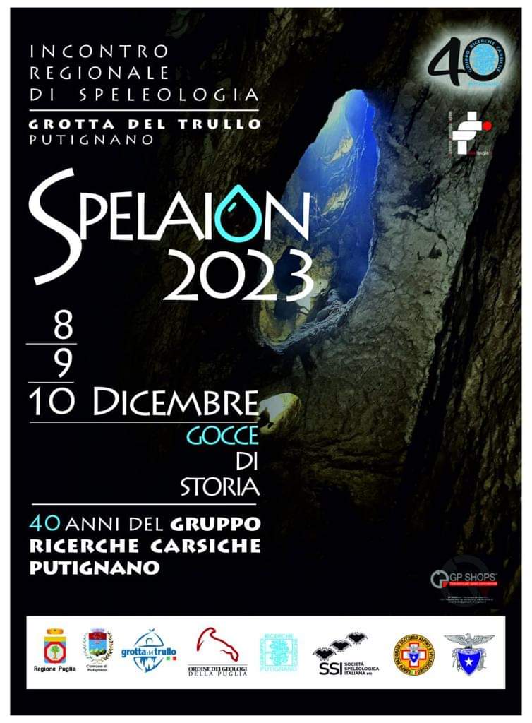 8-9-10 Dicembre – SPELAION 2013 a Putignano – Sez. Gioia del Colle